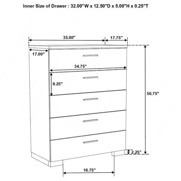 Dimensions du produit