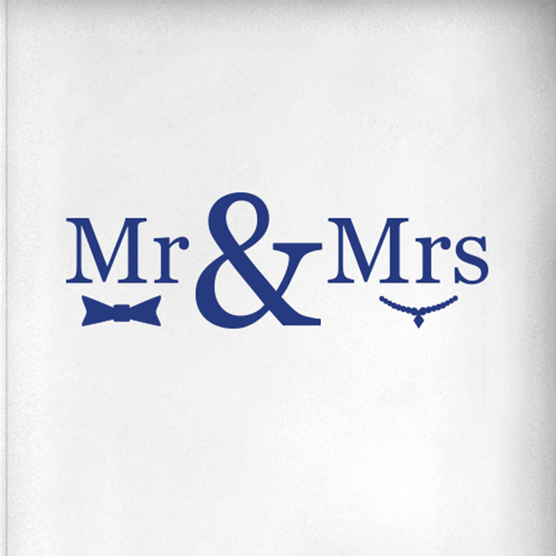 Wall Decal, Dark Blue