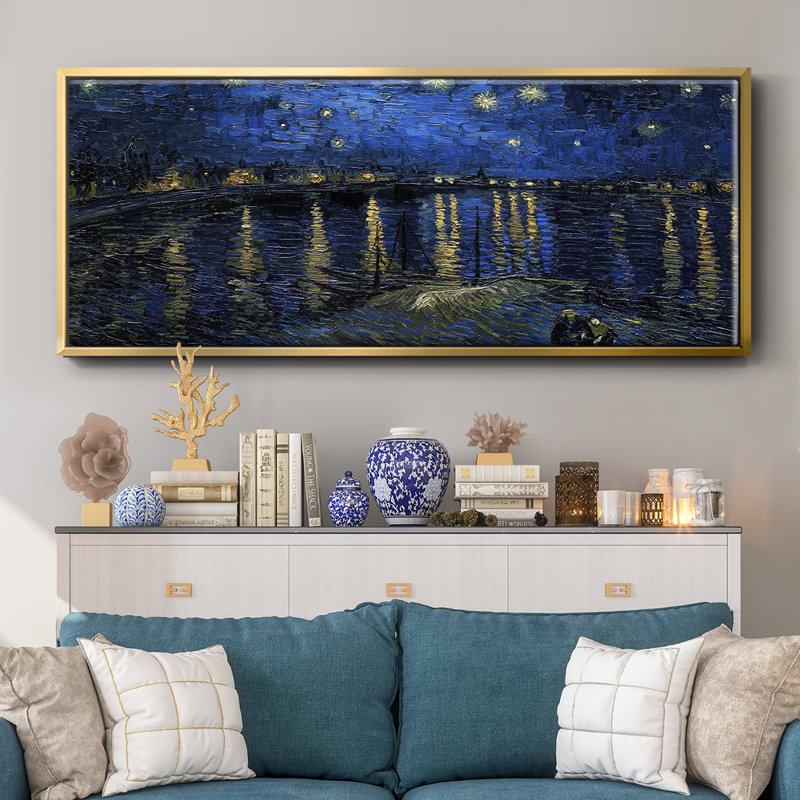 Over the Rhane- Framed Canvas