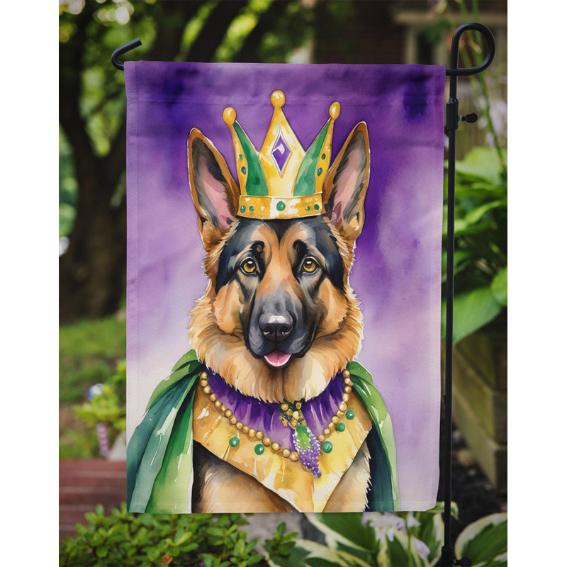 Drapeau allemand du roi des Mardi gras