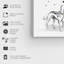 Impression sur toile, "Fashion and Glam Inkwash"-1961418935
