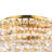 Multi Light Crystal Flush Mount Ceiling Light in Chrome Finish – Ideal for Bedroom, Powder Room, or Home Office-1108636895-1176490918