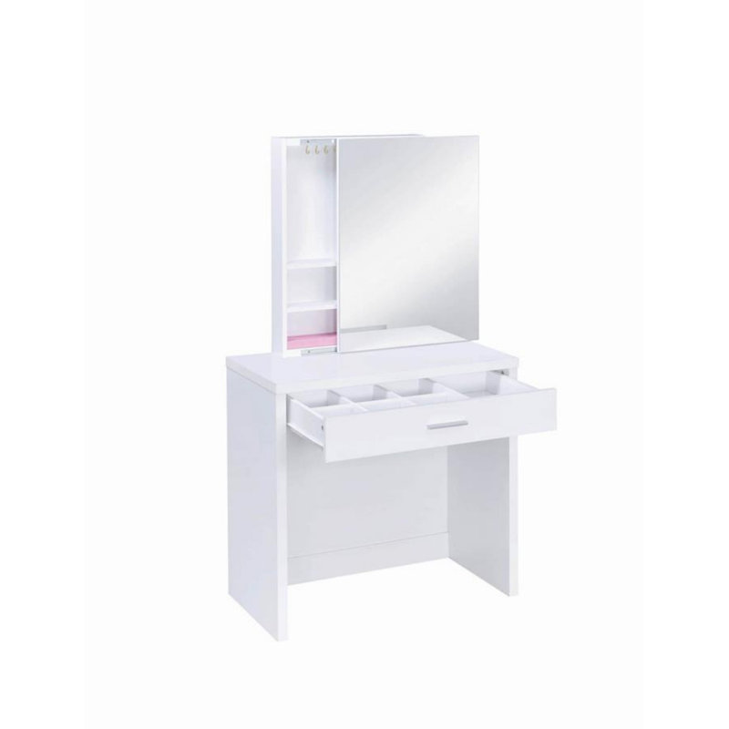 Coiffeuse Makalynn, Blanc