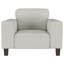 Fauteuil d'appoint capitonné en tissu-2062207532