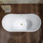 59'' x 28.75'' Freestanding Soaking Acrylic Bathtub-2083280148