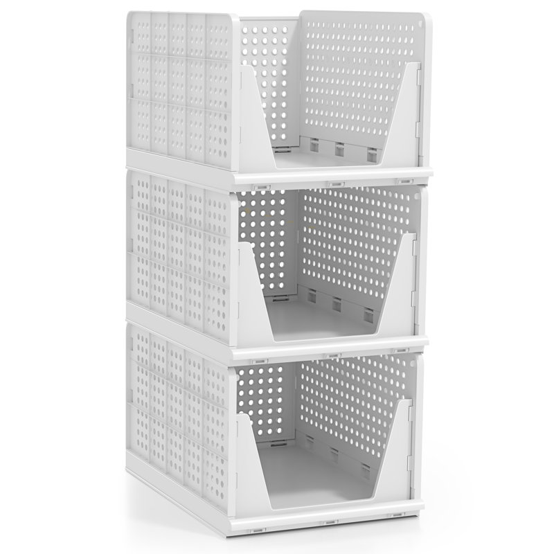 Ensemble de 3 tablettes pliantes Sorbus, H 10 po x l 12,75 po x P 16,75 po