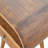 Chestnut Circular Open Bedside, 1-Drawer