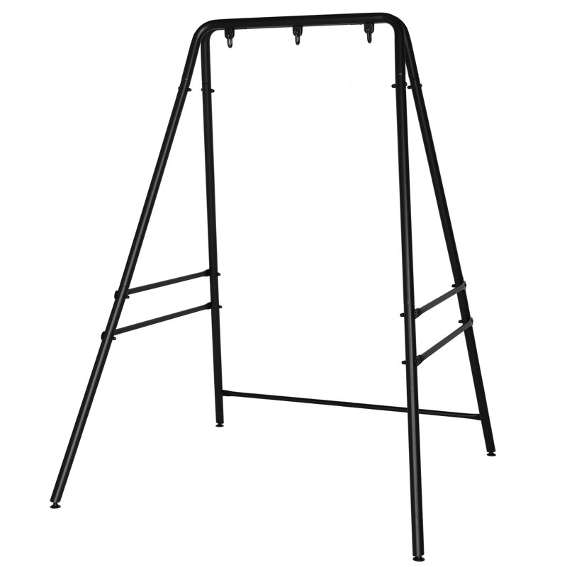 Laimis Powder Coated Steel Hammock Chair Stand, Black