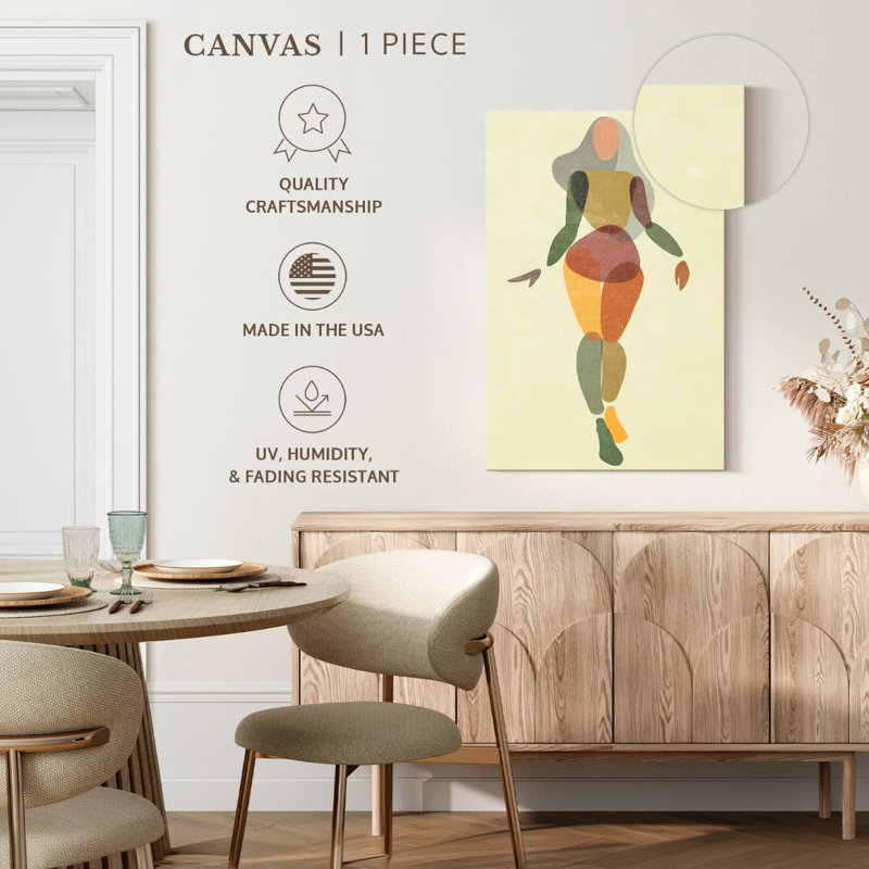 Leisha Shapely Female Figure, 36" H x 24" W