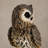 Owl Garden Statue with Branch Base