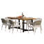 Ensemble repas d'extérieur 7 pièces Myda-158698570