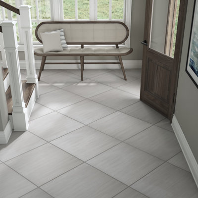 Refinery 24'' W x 24'' L Porcelain Singular Tile