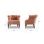 Fauteuil Chesterfield de 30,5 po Assiya-738608501