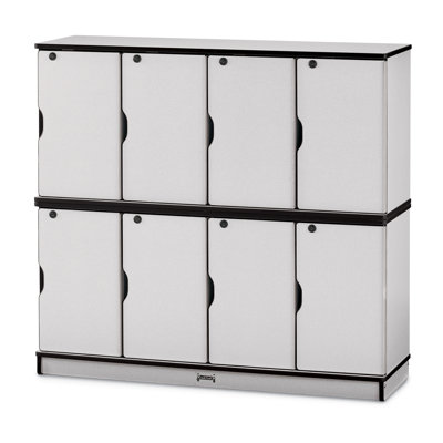 Rainbow Accents Stacking Lockable Lockers