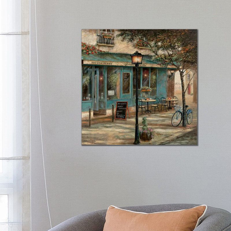 Jardin Notre Dame II 1 Piece Wrapped Canvas Painting, 66.04 cm H x 66.04 cm W x 1.91 cm D, Wrapped Canvas