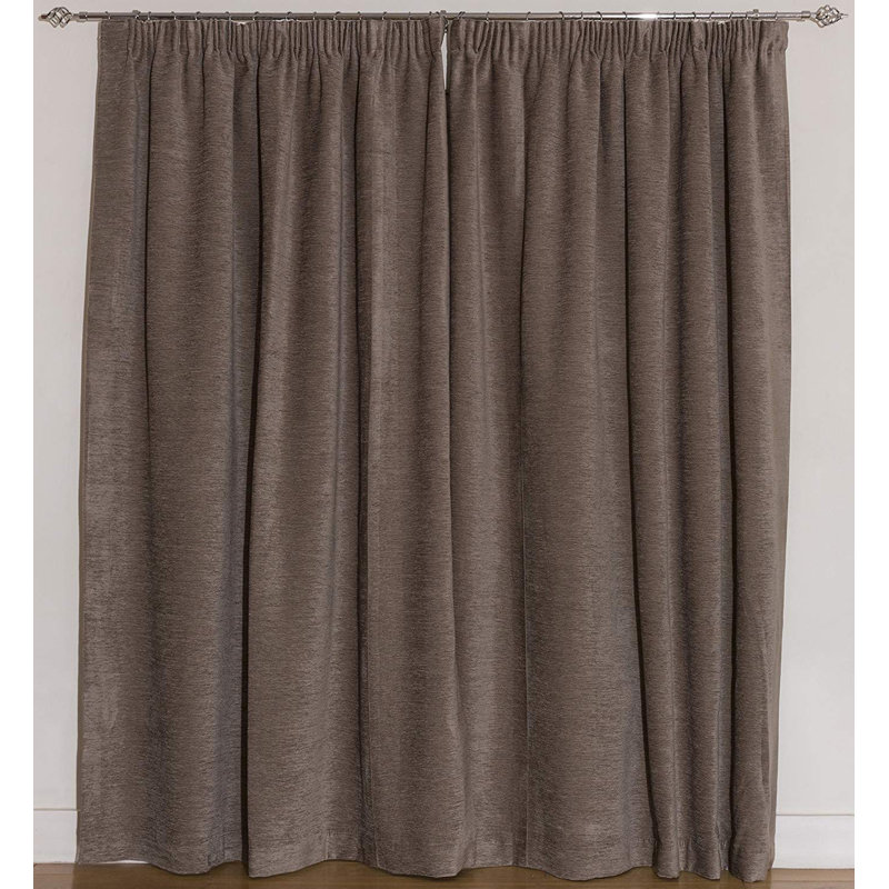 Ansley Blackout Curtain Pair, 167 W x 137 D cm