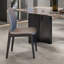 Ensemble de table de salle à manger rectangulaire moderne en faux marbre-104470201
