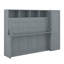 Lit escamotable double avec tiroirs et garde-robe-114350008