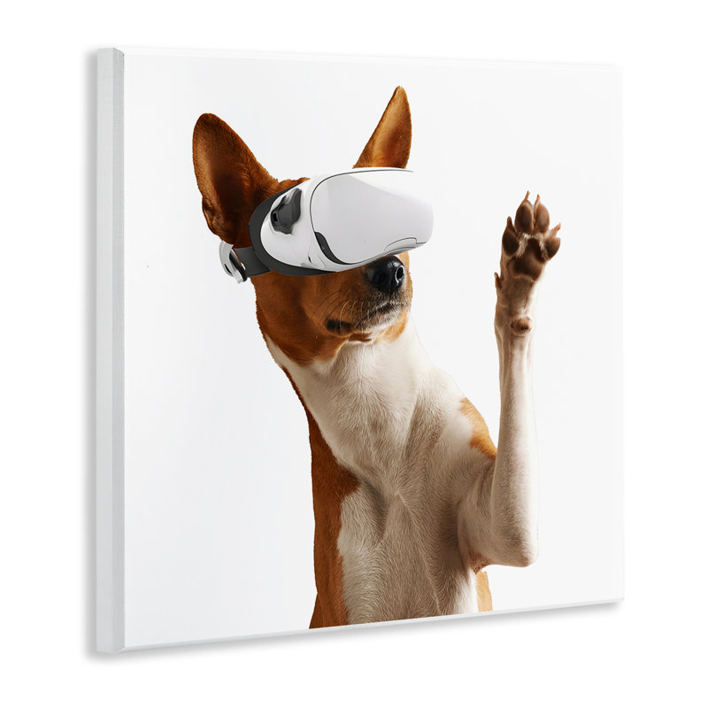 Plaque murale VR Gamer Dog, design par CAD Designs