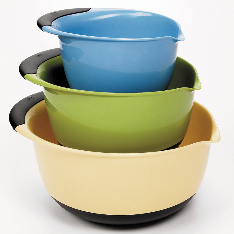 Good Grips 3 Piece Mixing Bowl Set