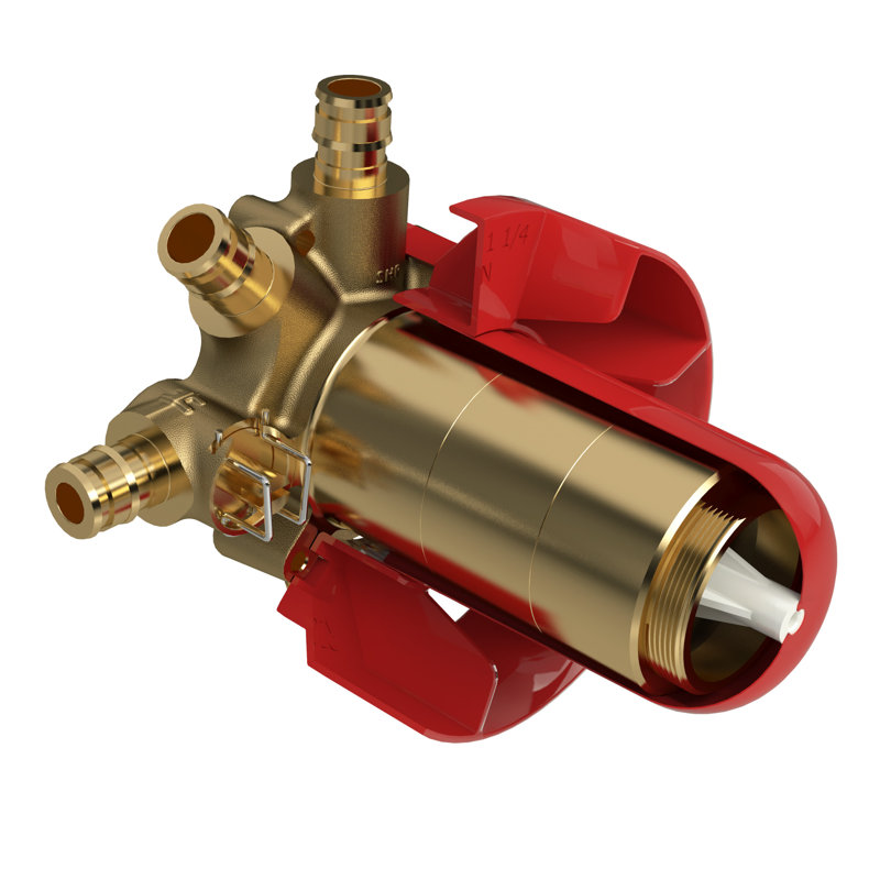 1/2" Therm & Pressure Balance Rough-in Valve with up to 5 Functions