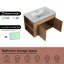 Meuble-lavabo simple 30,34 po Seiran