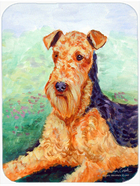 East Urban Home Airedale Glass Cutting Board
