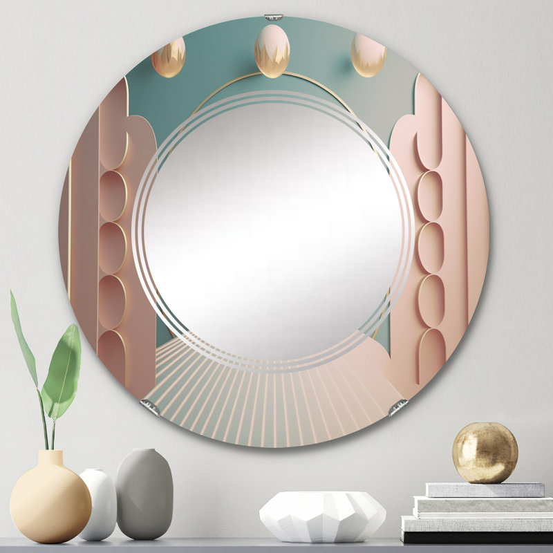 Fenagh - Modern Wall Mirror Round, 24 po x 24 po