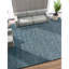 Tapis gris de haute qualité noué à la main