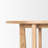 Peach Oval Solid Wood Writing Desk