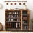 24 Pairs of Shoe Cabient Adjustable Shelf Shoe Storage Bedroom Rattan