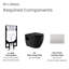Cuvette de toilette allongée Ivy-49077532