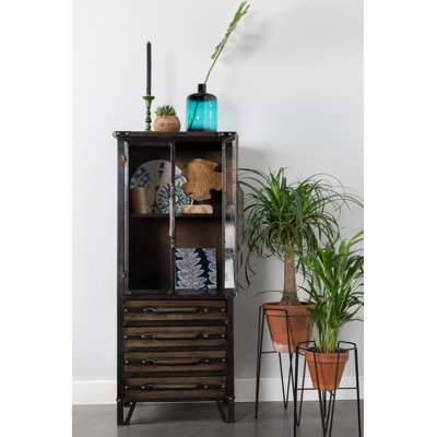 Waylon Console Curio Cabinet
