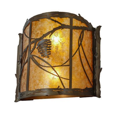 Rustic Lodge 2 - Light Flush Mounted Sconce