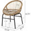 Chaise Edgar (ensemble de 2)