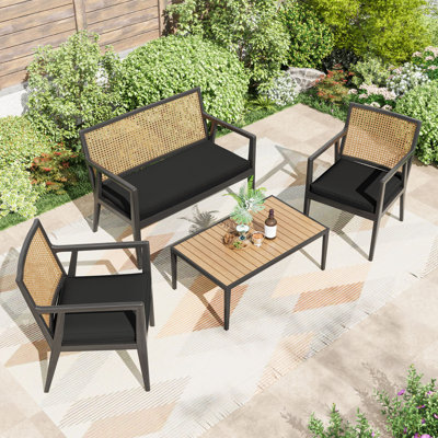 Outdoor Seat Cushions 3” Replacement Cushions Set