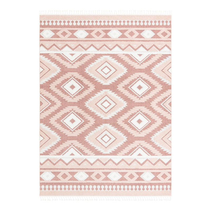 Johnsy Geometric Indoor Rug, Rectangle 9' x 12'