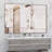 Oversized Vertical Horizontal Hanging Aluminum Framed Bathroom Wall Mount Mirror For Bedroom, Living Room-353599039-353599029