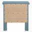 Table de chevet avec tiroirs Teal Elegance-1631535253