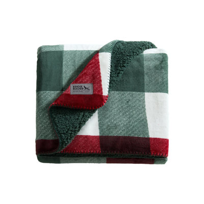 Eddie Bauer Printed Reversible Throw Blanket
