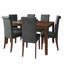 Chaise de salle à manger en bois avec table L 59 po Colwell-466952992-466952996