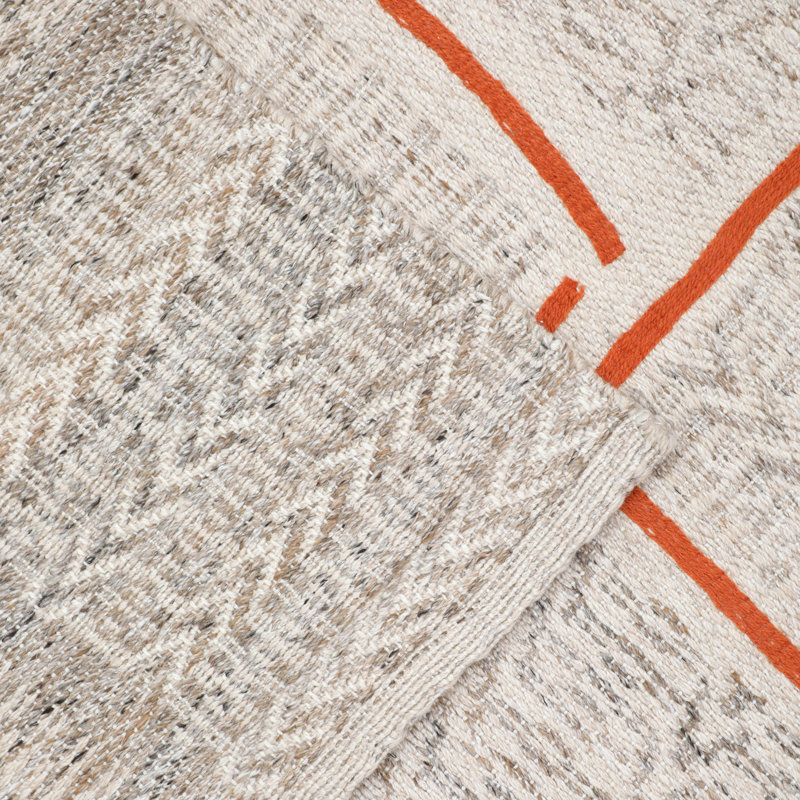 Tapis intérieur / extérieur à carreaux Bovin, Rectangle 7 pi 6 po x 9 pi 6 po
