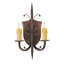 Shield 2 - Light Candle Wall Light