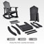 Chaise Adirondack berçante Aweys-1768631345