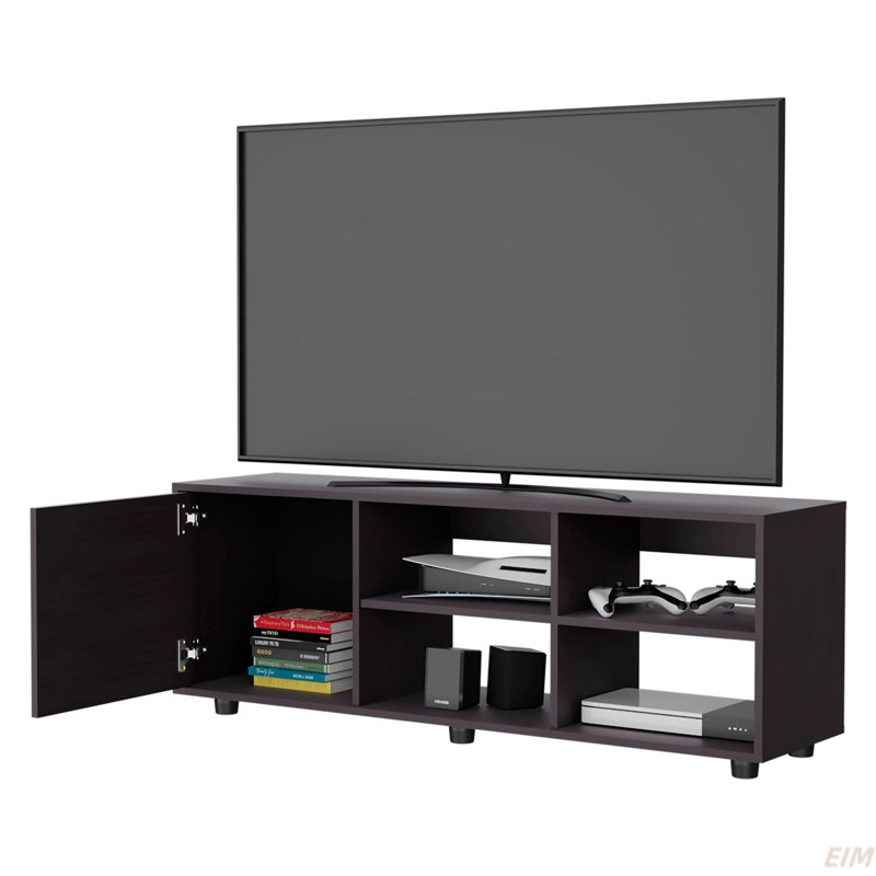 Versatile TV Stand with Abundant Storage and Modern Appeal for Any Room, Wenge