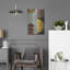 Art mural en métal George Abstract «Abstract Geometric 4» par Gary Williams-653466102