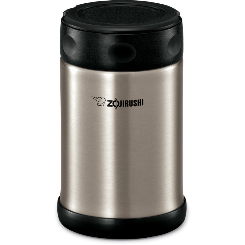 Zojirushi 12 oz Food Storage Container, Stainless Steel, 17 oz. (0.5 L)