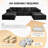 Boneless Oversized Modular Sofa Bed, U-Shaped Sectional with Movable Ottomans, No Assembly Convertible Sleeper Couch-183443032-193117137