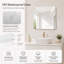 Miroir de salle de bain sans cadre pour salle de bain-987188286