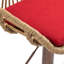 Tabouret de bar 19,29 po x 18,9 po x 42,91 po, hauteur réglable en lin et métal 1pc avec repose-pieds